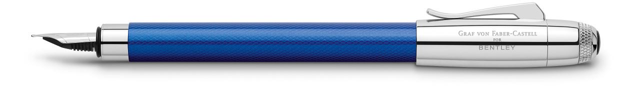 Graf-von-Faber-Castell - Fountain pen Bentley Sequin Blue B