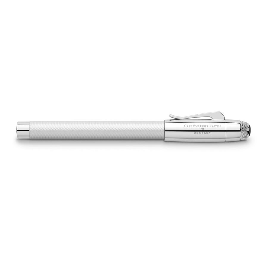 Graf-von-Faber-Castell - Fountain pen Bentley White Satin B