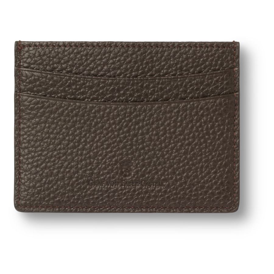 Graf-von-Faber-Castell - Credit-card case Cashmere, Dark Brown