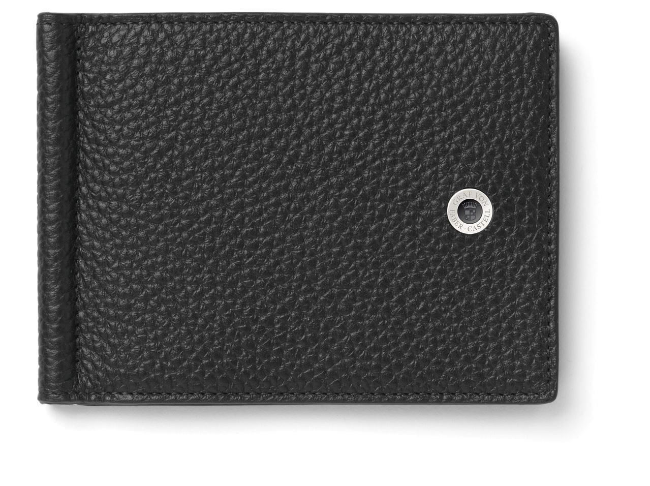 Graf-von-Faber-Castell - Porte-carte de crédit avec pince à billets Cashmere, Noir