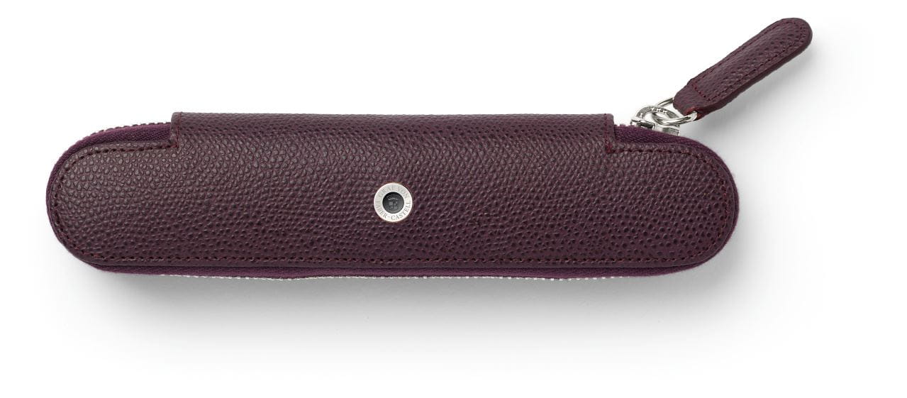 Graf-von-Faber-Castell - Etui avec fermeture zippée pour 1 stylo Epsom, Violet