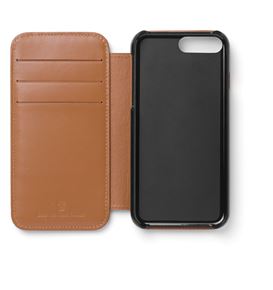 Graf-von-Faber-Castell - Smartphone cover for iPhone 8 plus Epsom, cognac