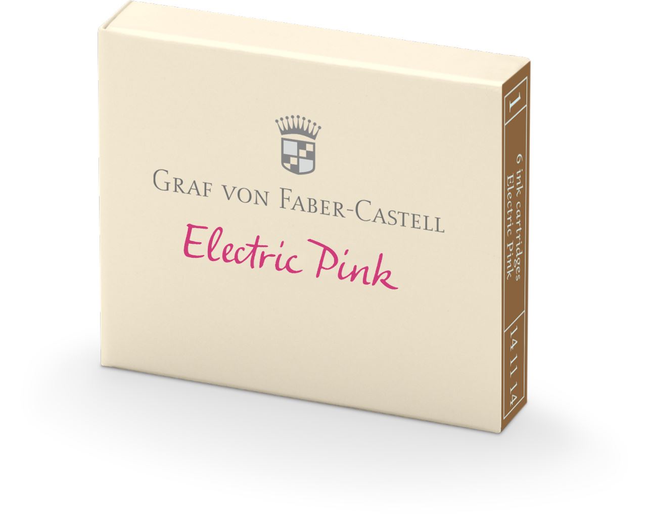 Graf-von-Faber-Castell - 6 cartouches, Rose