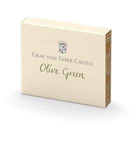 Graf-von-Faber-Castell - 6 cartouches, Vert Olive