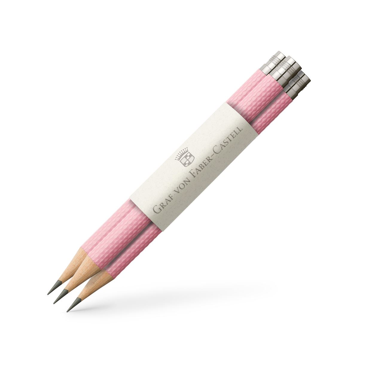 Graf-von-Faber-Castell - 3 crayons graphite de poche Guilloché, Yozakura