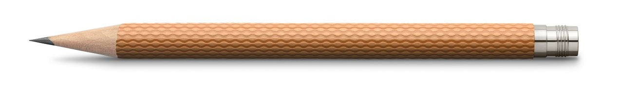 Graf-von-Faber-Castell - 3 spare pencils Perfect Pencil, Cognac Brown