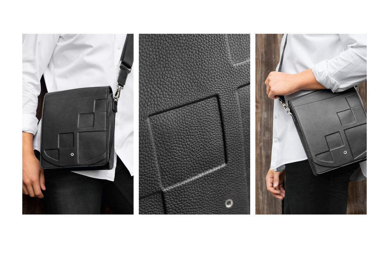 Graf-von-Faber-Castell - Messenger bag Cashmere, small, black