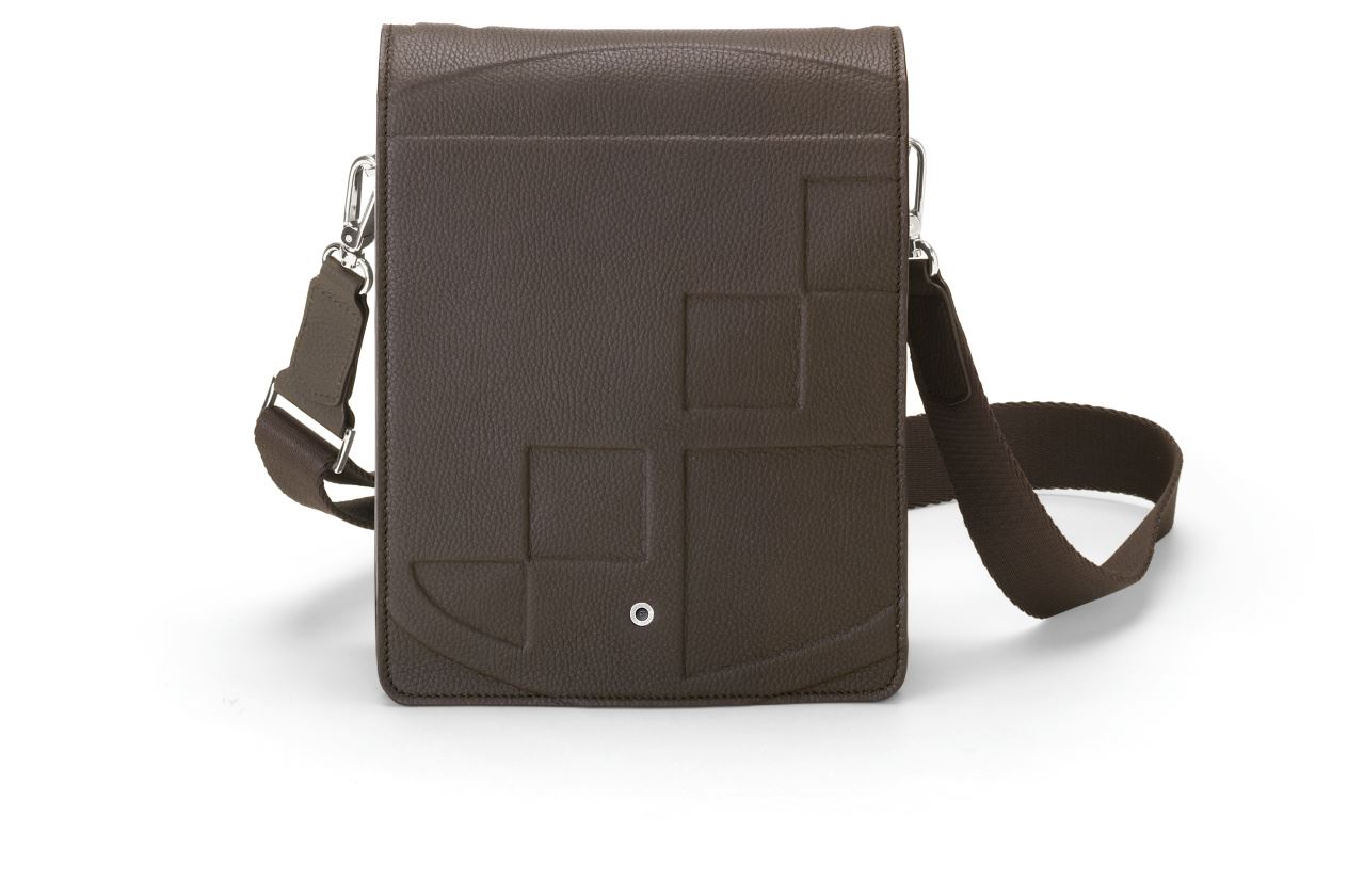 Graf-von-Faber-Castell - Messenger bag Cashmere, small, dark brown