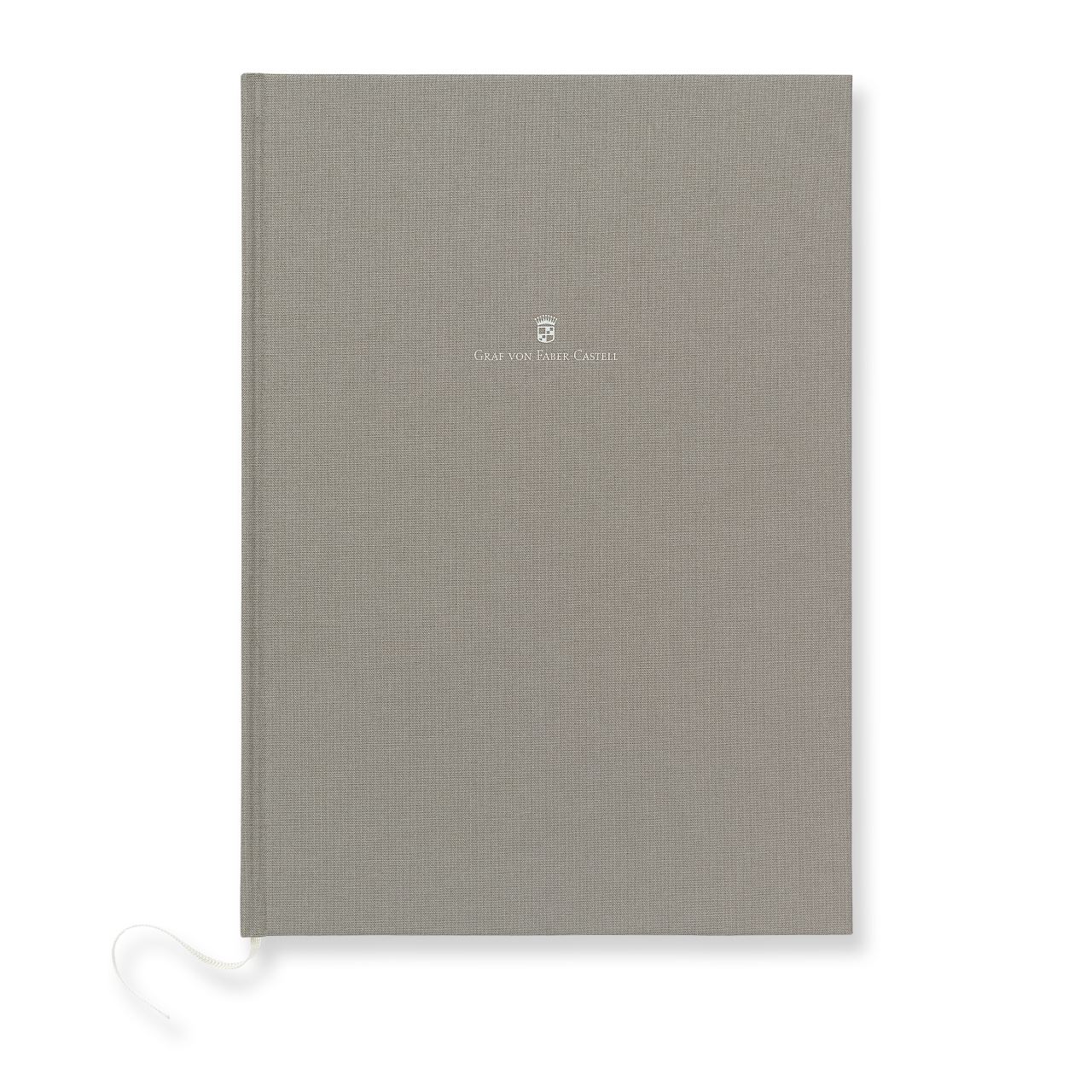 Graf-von-Faber-Castell - Recharge cahier relie lin A4, Gris