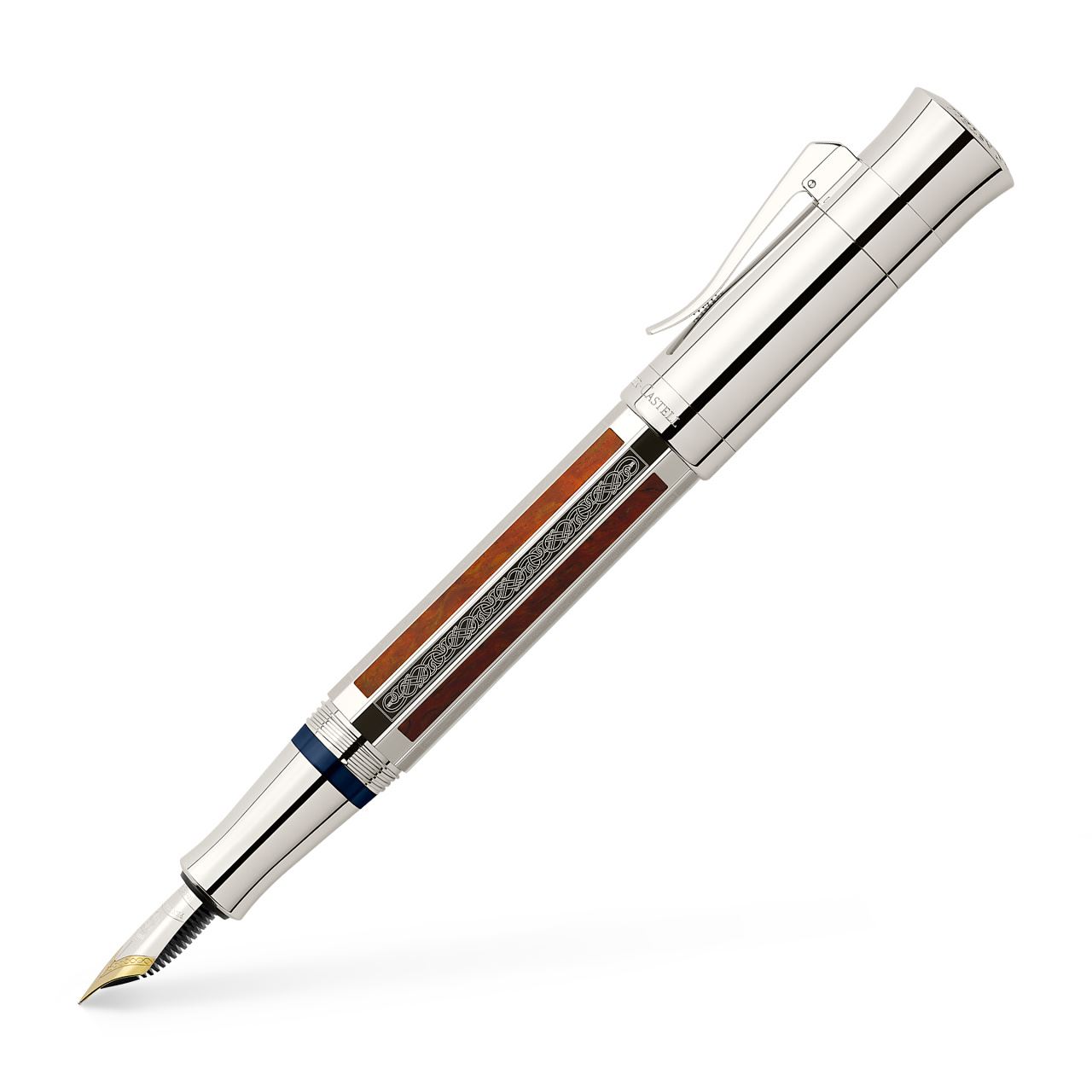 Graf-von-Faber-Castell - Fountain pen Pen of the Year 2017 platinum-plated, Fine